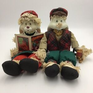 House of Lloyd Grandpa and Grandma Lloyd Christmas Dolls